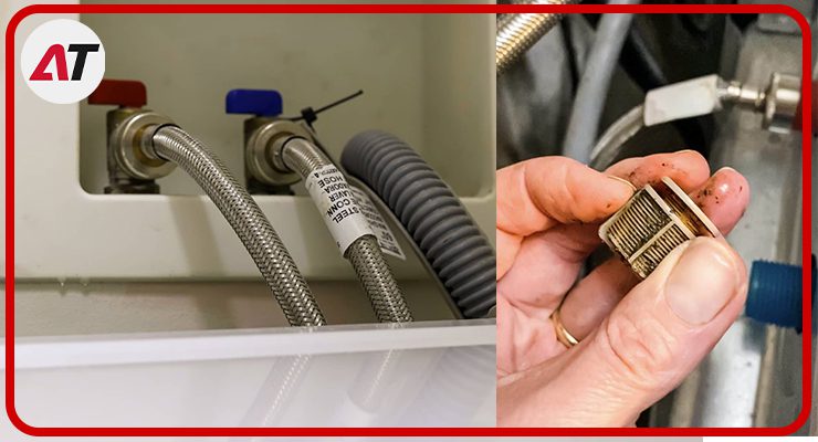 خرابی شیر برقی یا گرفتگی فیلتر شیر برقی