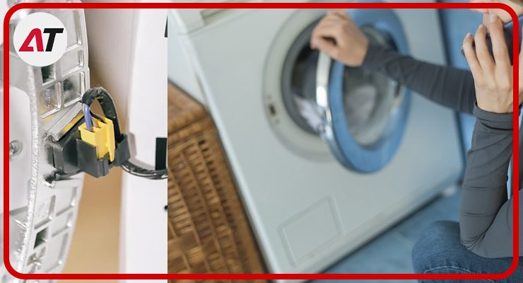 بسته نشدن درب لباسشویی یا خرابی میکروسوئیچ