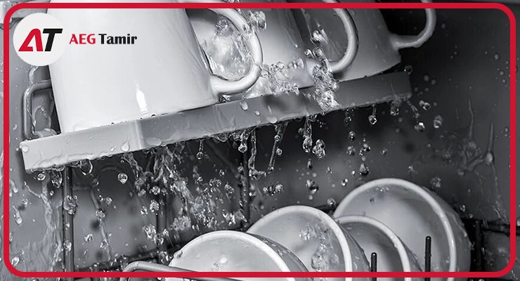 عدم آبگیری مناسب ظرفشویی آاگ