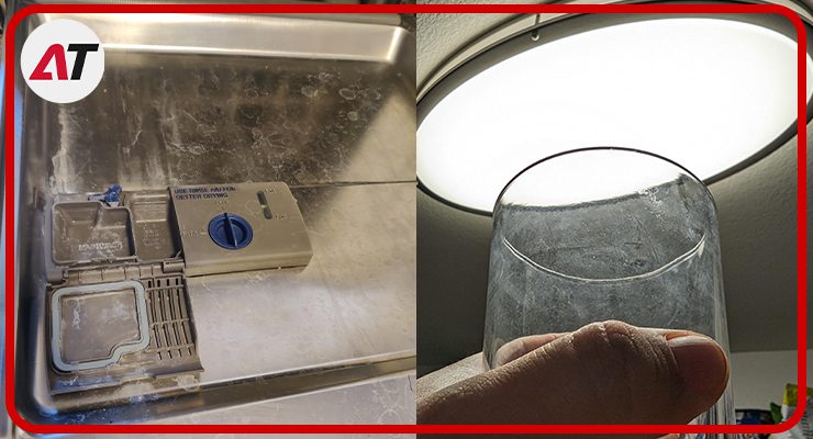 کمبود مایع جلادهنده (Rinse Aid) در ظرفشویی آاگ