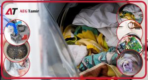 علت خشک نکردن لباس در لباسشویی آاگ