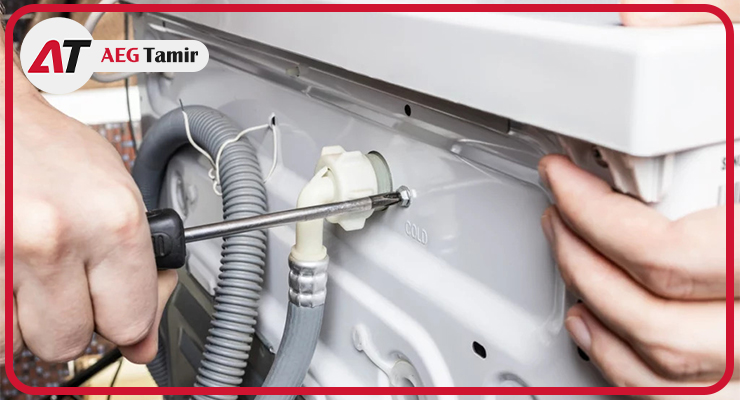 نکات مهم برای جلوگیری از نشتی آب لباسشویی آاگ