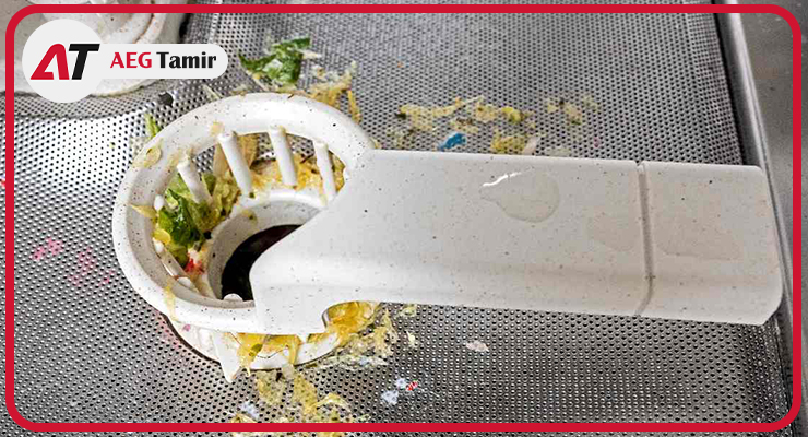 علائم گرفتگی فیلتر تخلیه ظرفشویی آاگ